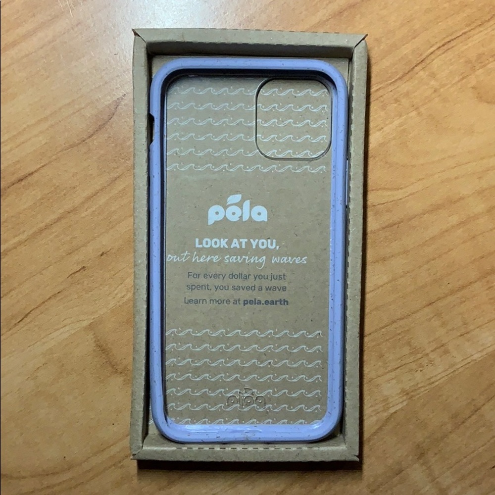 NWT Pela Eco-Friendly iPhone 11 Pro Clear Case
